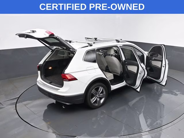 2019 Pure White Volkswagen Tiguan 2.0T SEL Premium AWD SUV