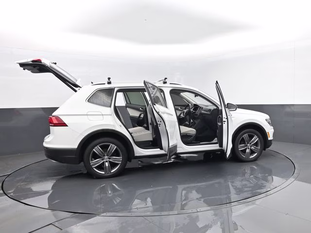 2019 Pure White Volkswagen Tiguan 2.0T SEL Premium AWD SUV
