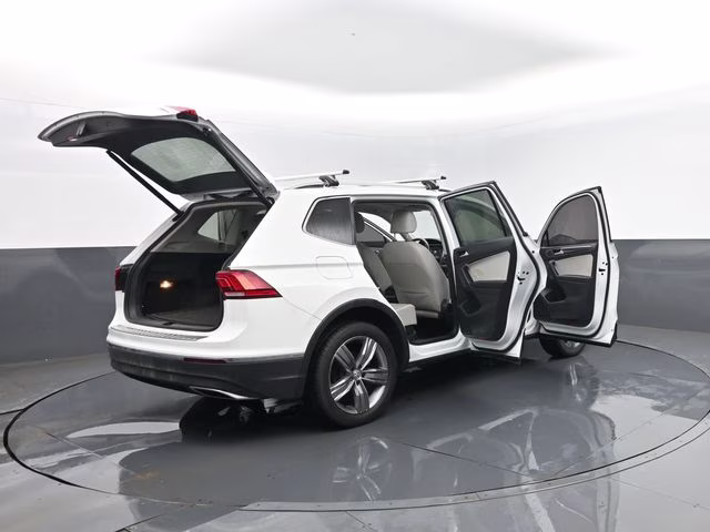 2019 Pure White Volkswagen Tiguan 2.0T SEL Premium AWD SUV