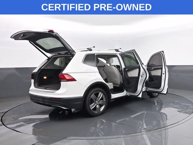 2019 Pure White Volkswagen Tiguan 2.0T SEL Premium AWD SUV