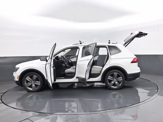 2019 Pure White Volkswagen Tiguan 2.0T SEL Premium AWD SUV