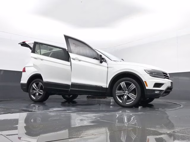 2019 Pure White Volkswagen Tiguan 2.0T SEL Premium AWD SUV