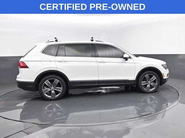 2019 Pure White Volkswagen Tiguan 2.0T SEL Premium AWD SUV