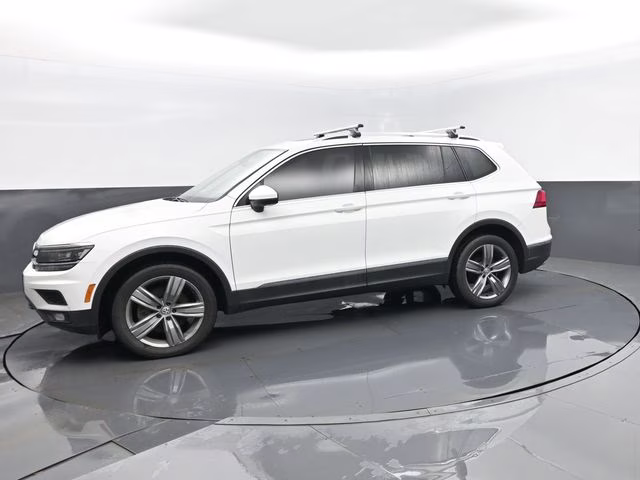 2019 Pure White Volkswagen Tiguan 2.0T SEL Premium AWD SUV