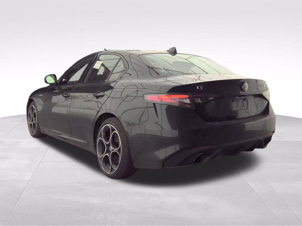 2024 Vulcano Black Metallic Alfa Romeo Giulia Veloce AWD Sedan