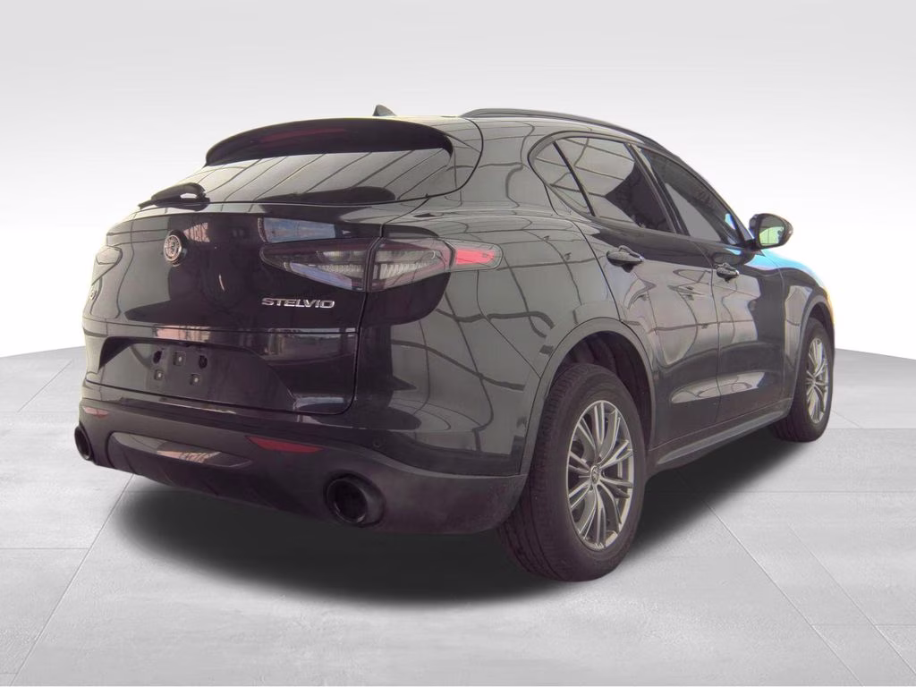 2024 Vulcano Black Metallic Alfa Romeo Stelvio Sprint AWD SUV