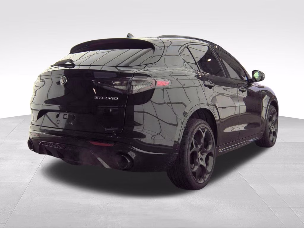2024 Vulcano Black Metallic Alfa Romeo Stelvio Veloce AWD SUV