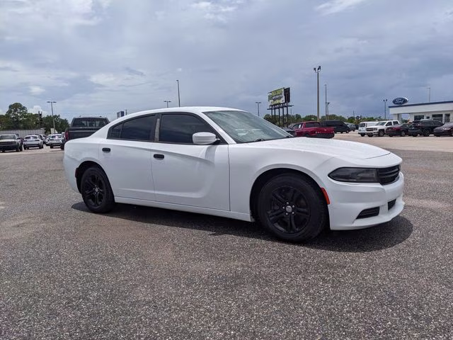 2018 White Knuckle Clearcoat Dodge Charger SXT RWD Sedan