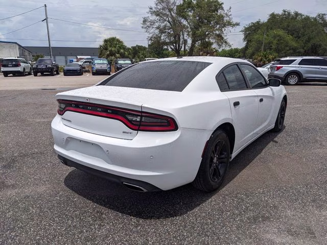 2018 White Knuckle Clearcoat Dodge Charger SXT RWD Sedan