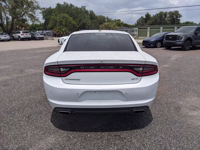 2018 White Knuckle Clearcoat Dodge Charger SXT RWD Sedan