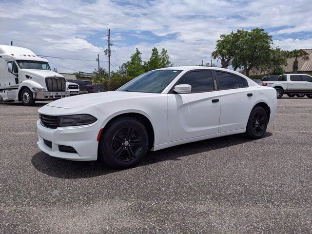 2018 White Knuckle Clearcoat Dodge Charger SXT RWD Sedan