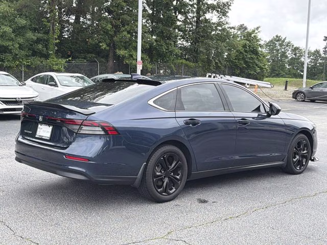 2023 Canyon River Blue Metallic Honda Accord EX FWD Sedan