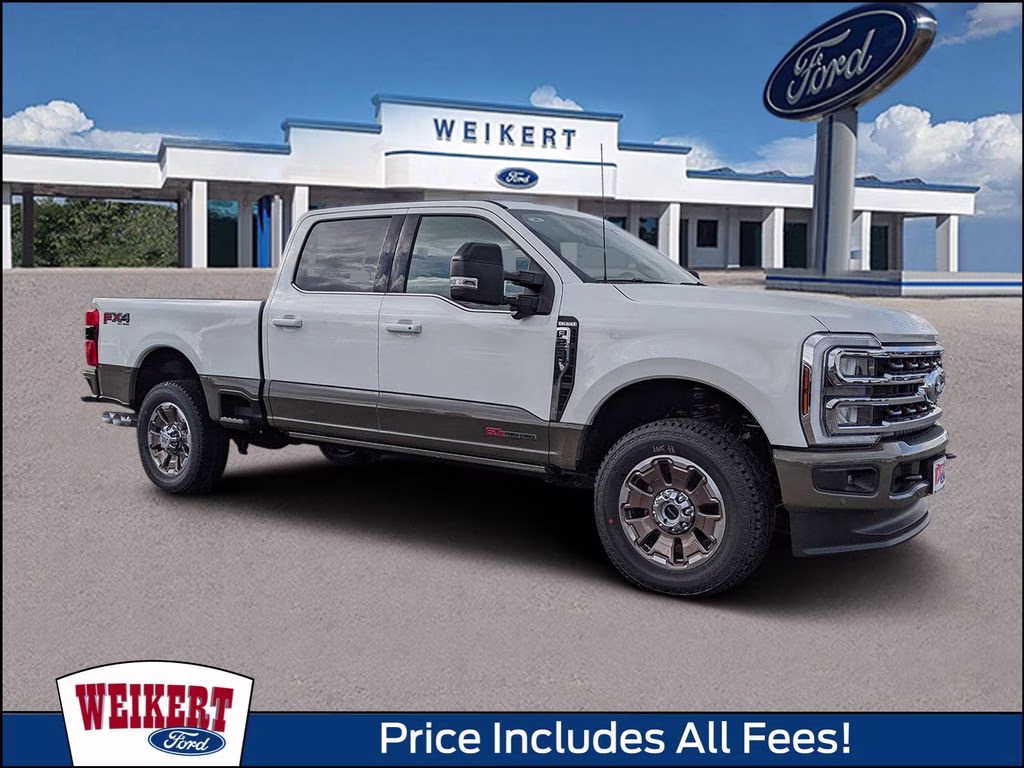 2026 Star White Metallic Tri-Coat Ford Super Duty F-250 SRW King Ranch 4X4 Truck