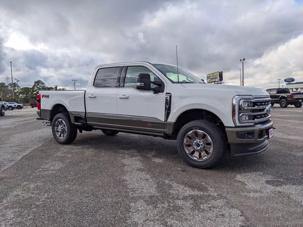 2026 Star White Metallic Tri-Coat Ford Super Duty F-250 SRW King Ranch 4X4 Truck