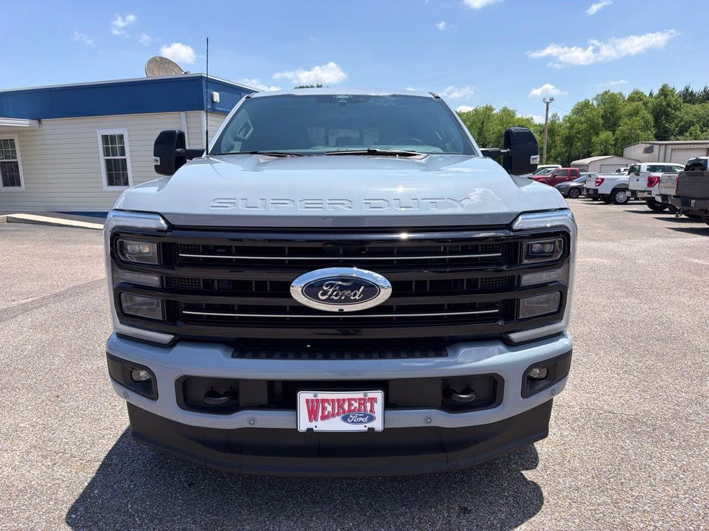 2026 Glacier Gray Metallic TriCoat Ford Super Duty F-350 SRW Platinum 4X4 Truck
