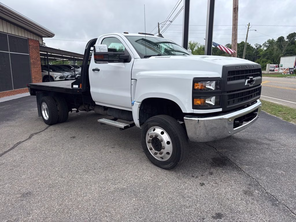 2023 Summit White Chevrolet Silverado 4500HD Work Truck 4X4 Truck