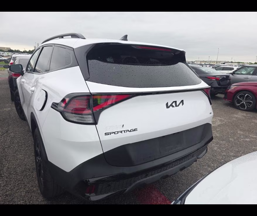 2025 Glacial White Pearl Kia Sportage X-Line AWD SUV
