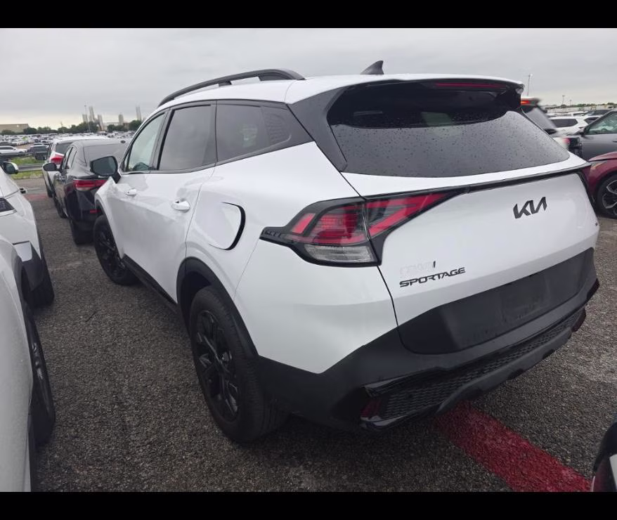 2025 Glacial White Pearl Kia Sportage X-Line AWD SUV