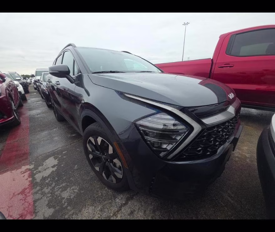 2024 Gravity Gray Kia Sportage X-Line AWD SUV