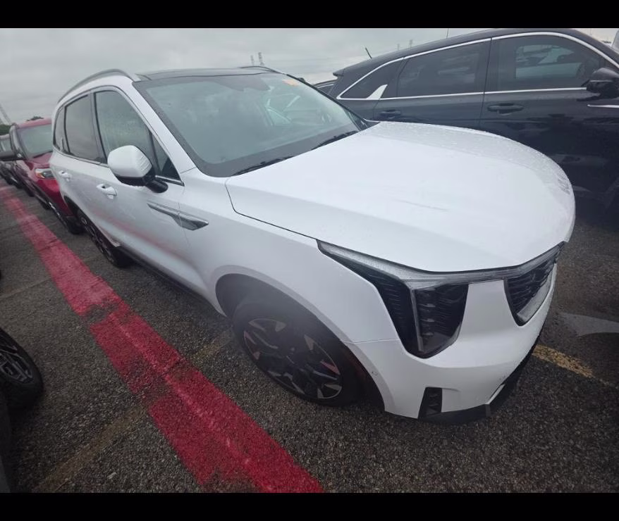 2024 Glacial White Pearl Kia Sorento SX FWD SUV