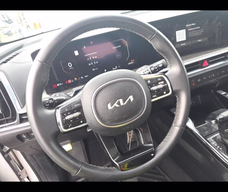2024 Glacial White Pearl Kia Sorento SX FWD SUV