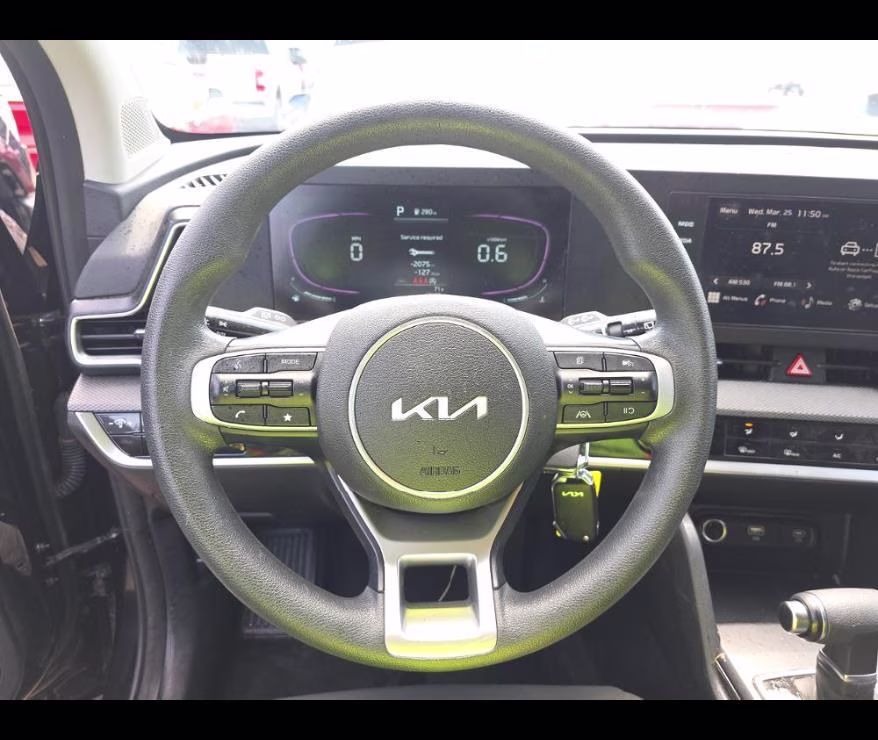 2025 Fusion Black Kia Sportage LX FWD SUV