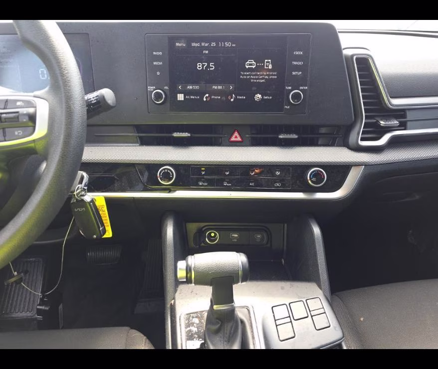 2025 Fusion Black Kia Sportage LX FWD SUV
