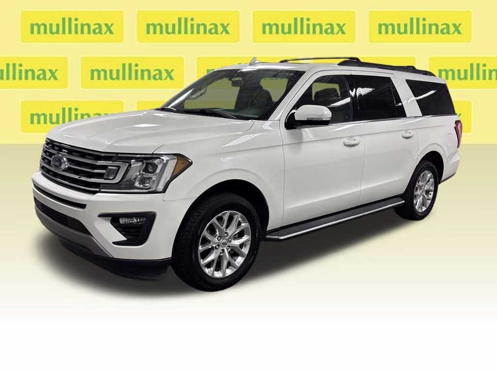 2021 White Metallic Ford Expedition Max XLT RWD SUV