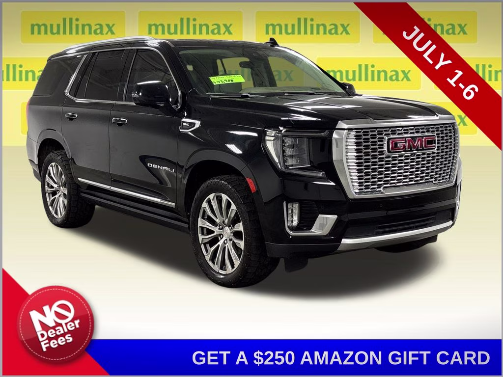 2021 Onyx Black GMC Yukon Denali 4X4 SUV