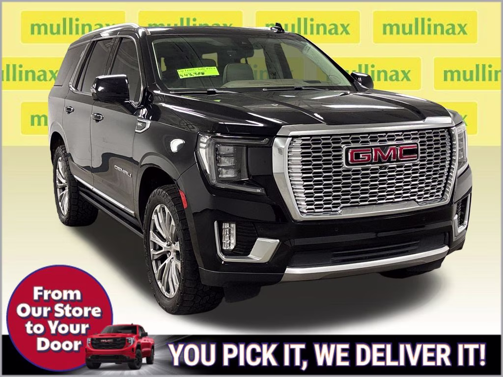 2021 Onyx Black GMC Yukon Denali 4X4 SUV