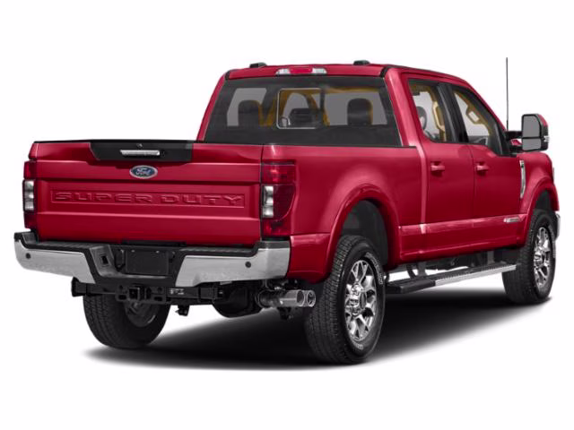 2022 Red Metallic Ford Super Duty F-350 SRW Lariat 4X4 Truck