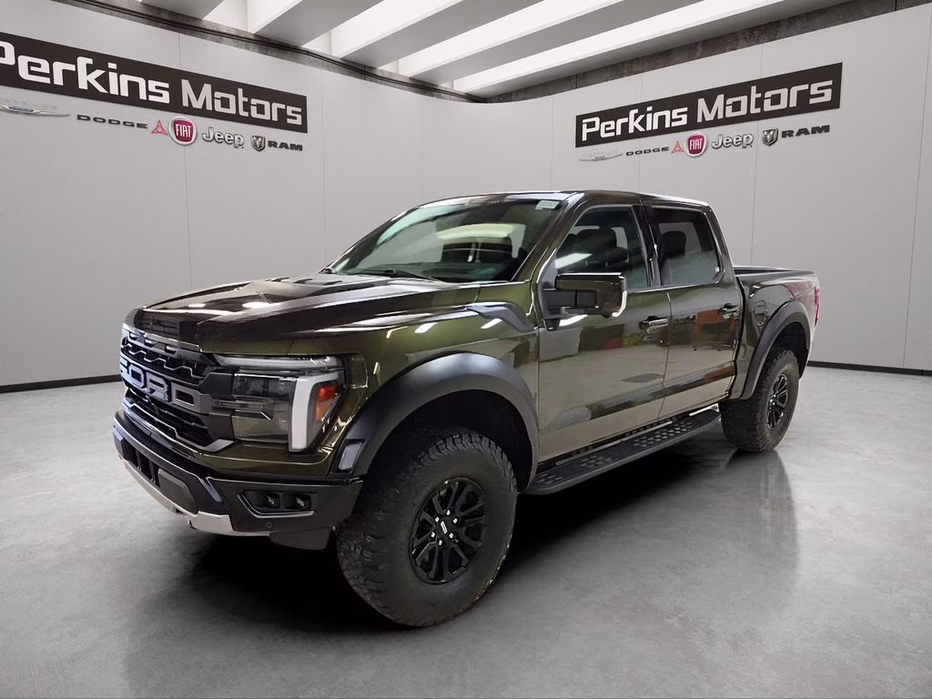 2024 Green Ford F-150 Raptor 4X4 Truck