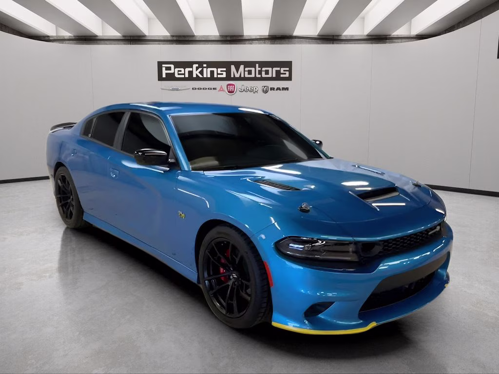 2023 B5 Blue Pearlcoat Dodge Charger R/T Scat Pack RWD Sedan