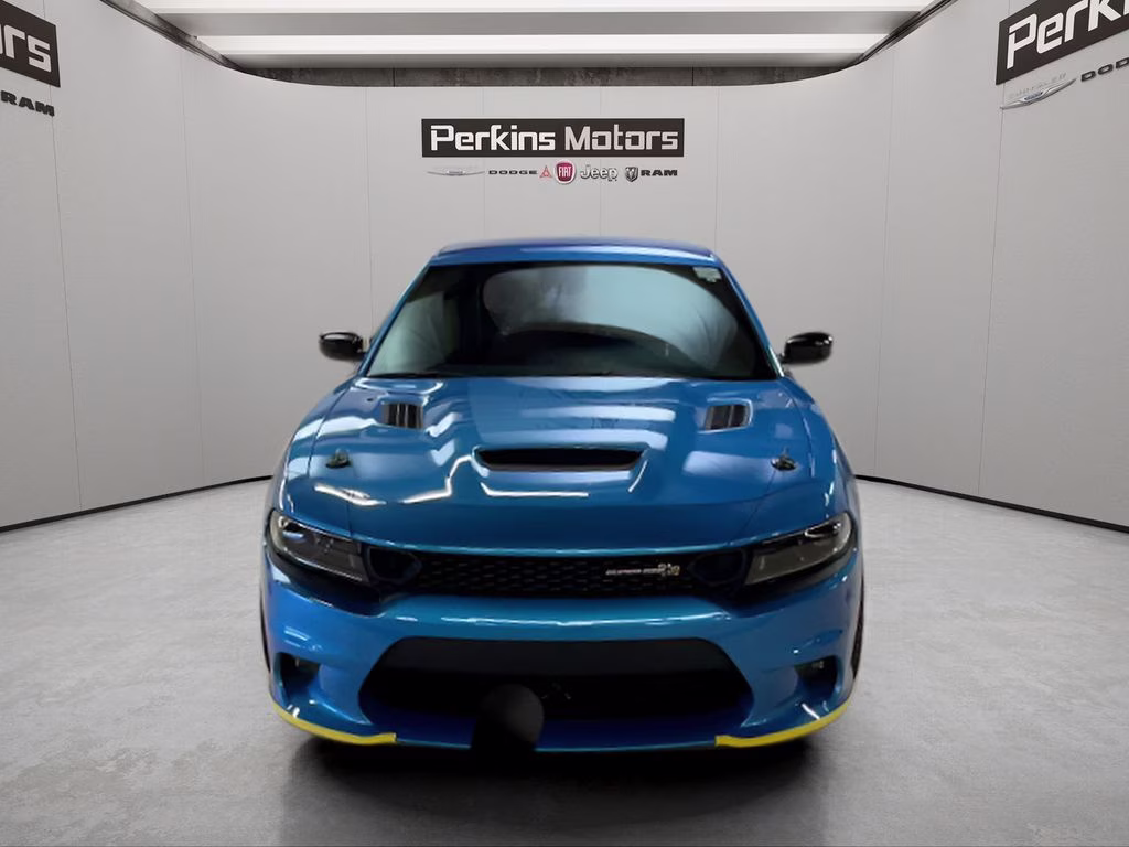 2023 B5 Blue Pearlcoat Dodge Charger R/T Scat Pack RWD Sedan