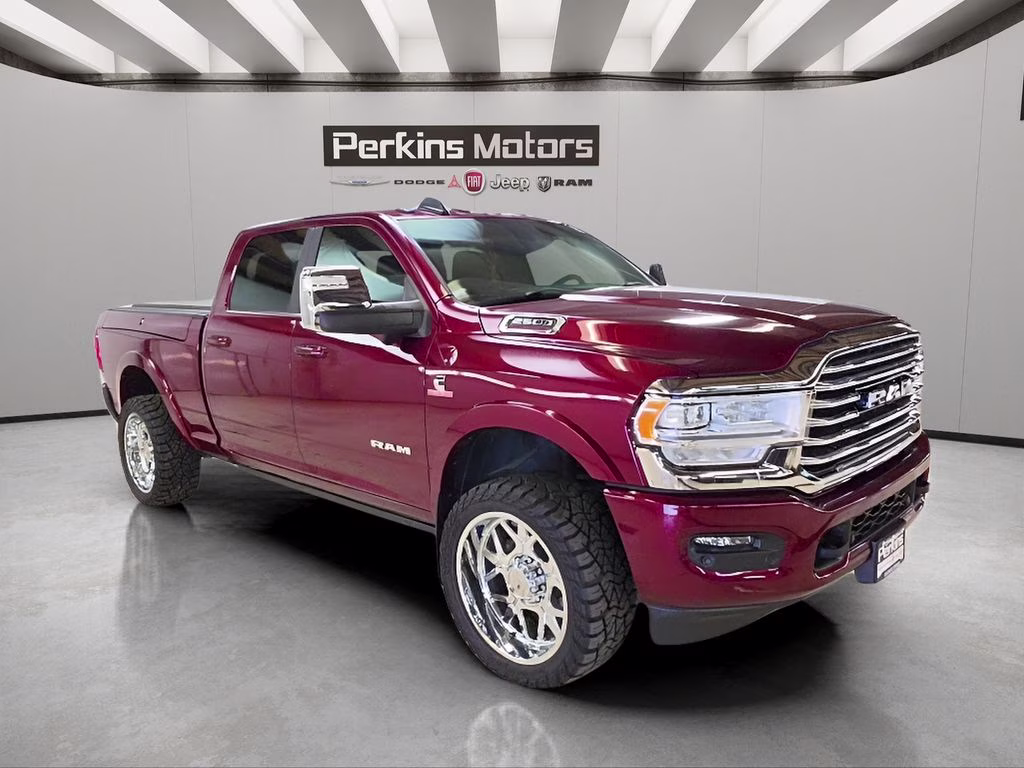 2023 Delmonico Red Pearlcoat Ram 2500 Longhorn 4X4 Truck