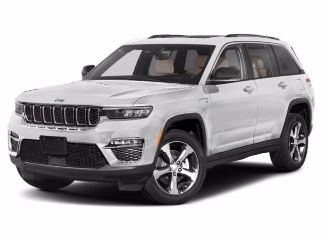 2022 Bright White Clearcoat Jeep Grand Cherokee 4xe 4xe 4X4 SUV
