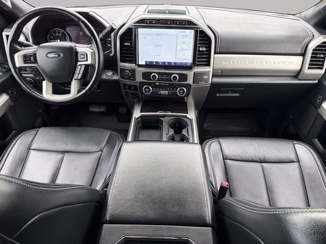 2022 White Metallic Ford Super Duty F-350 DRW Lariat 4X4 Truck