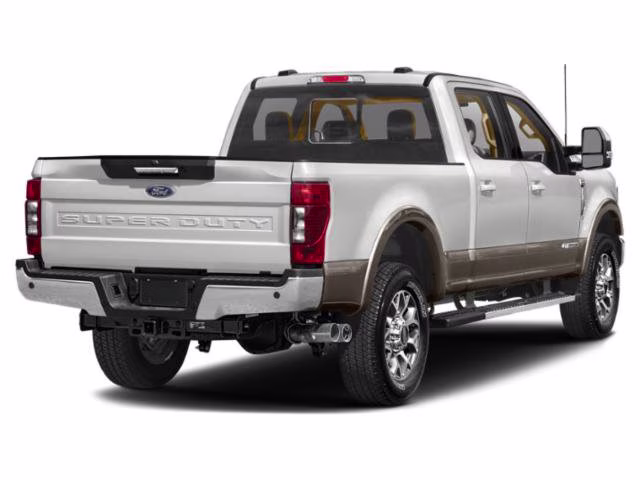 2022 White Metallic Ford Super Duty F-350 DRW Lariat 4X4 Truck