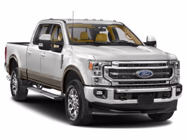 2022 White Metallic Ford Super Duty F-350 DRW Lariat 4X4 Truck