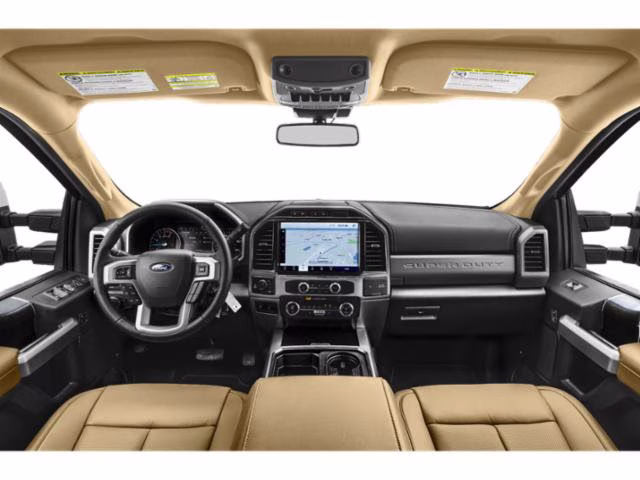 2022 White Metallic Ford Super Duty F-350 DRW Lariat 4X4 Truck