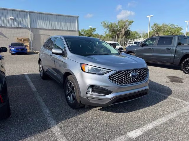2024 Silver Metallic Ford Edge SEL AWD SUV