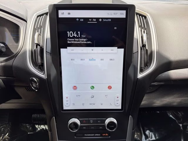 2024 Silver Metallic Ford Edge SEL AWD SUV