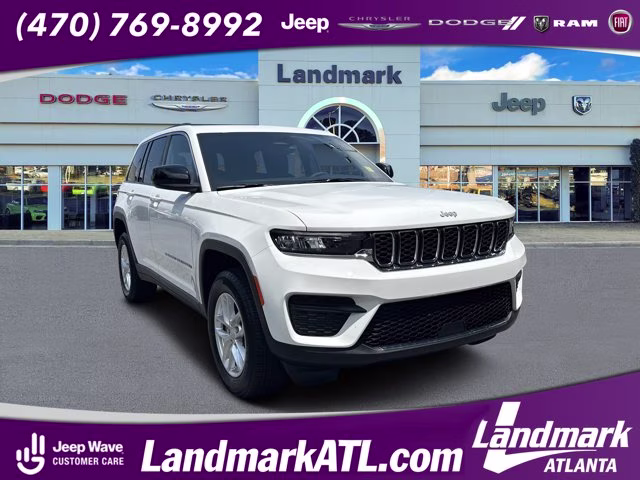 2026 Bright White Clearcoat Jeep Grand Cherokee Laredo X RWD SUV