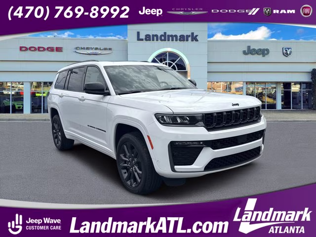 2026 Bright White Clearcoat Jeep Grand Cherokee L Limited Reserve 4X4 SUV