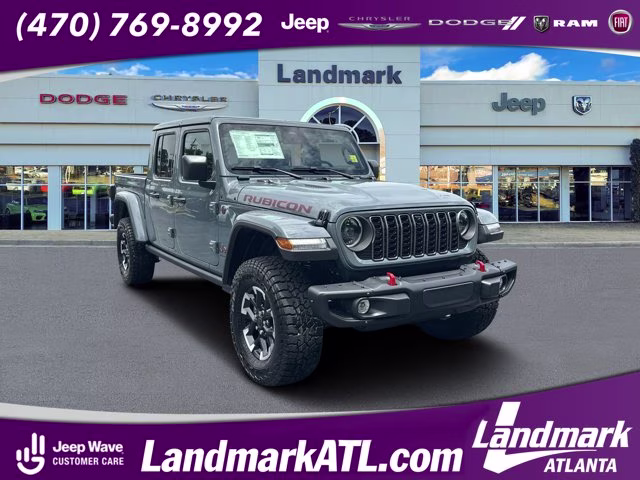 2026 Anvil Clearcoat Jeep Gladiator Rubicon X 4X4 Truck