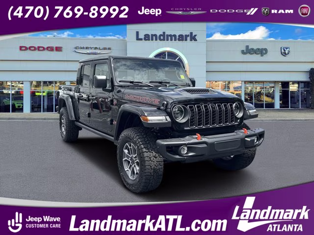 2026 Black Clearcoat Jeep Gladiator Mojave X 4X4 Truck