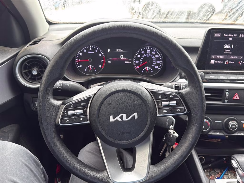 2024 Currant Red Kia Forte LXS FWD Sedan