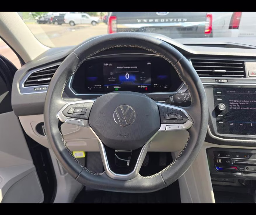 2022 Atlantic Blue Metallic Volkswagen Tiguan SE AWD SUV