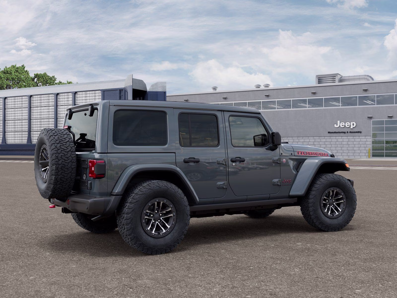 2026 Anvil Clear Coat Jeep Wrangler Rubicon X 4X4 SUV