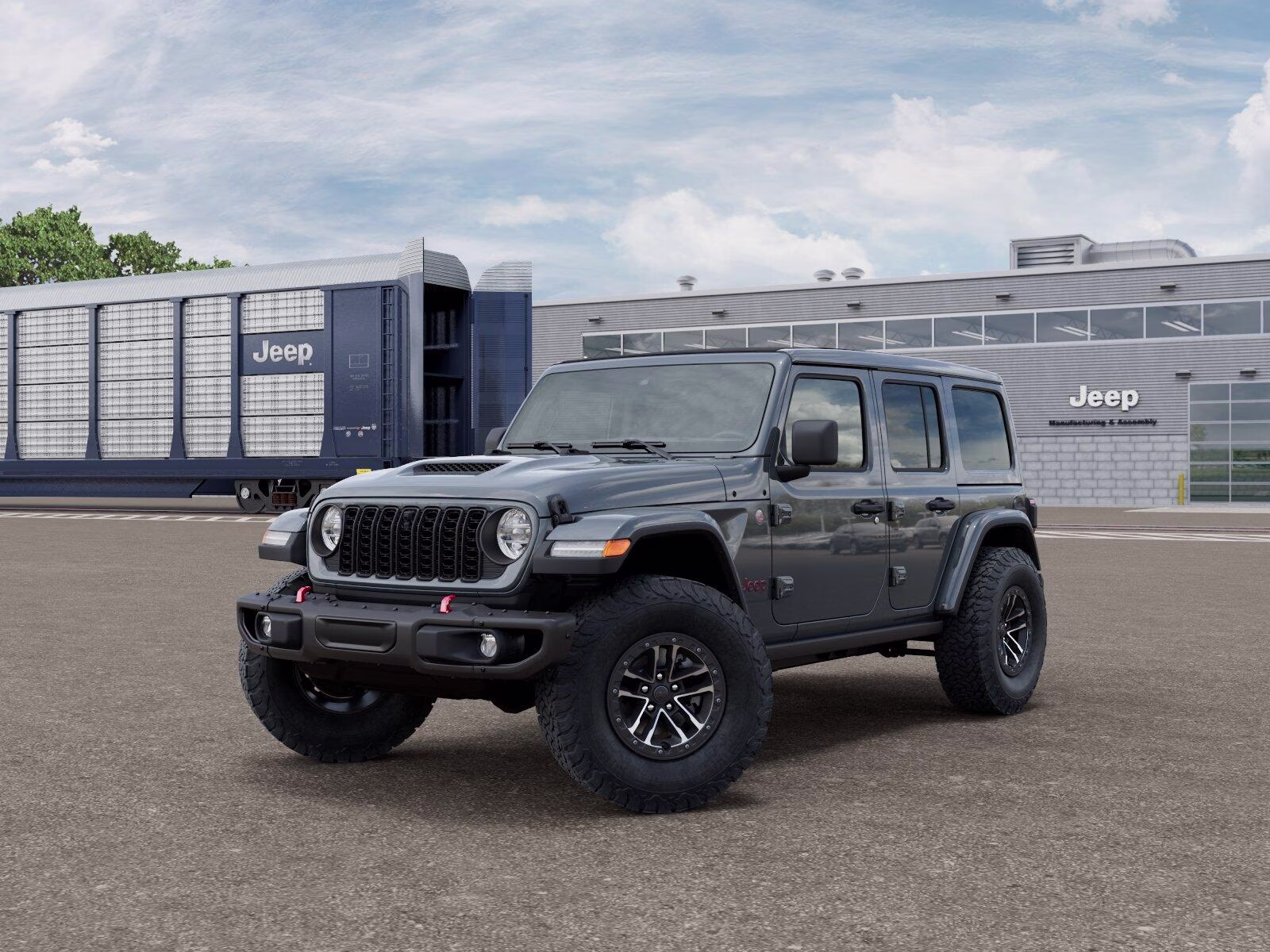2026 Anvil Clear Coat Jeep Wrangler Wrangler 4-door Rubicon X 4X4 4-door